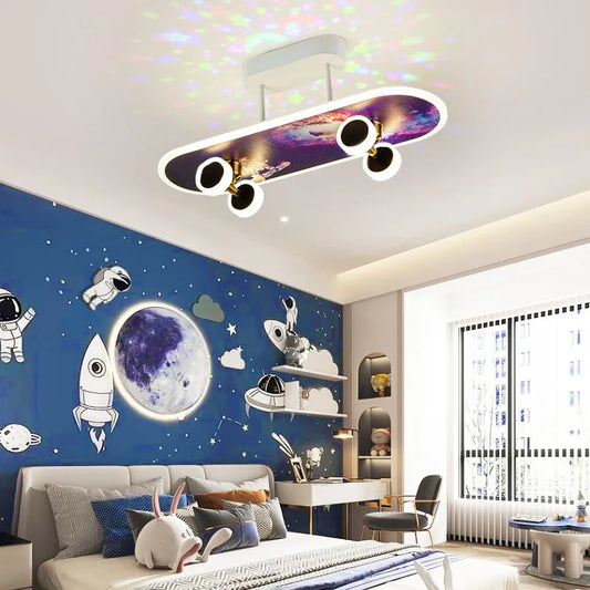 GlowBoard - Skateboard Lights for childrens bedroom