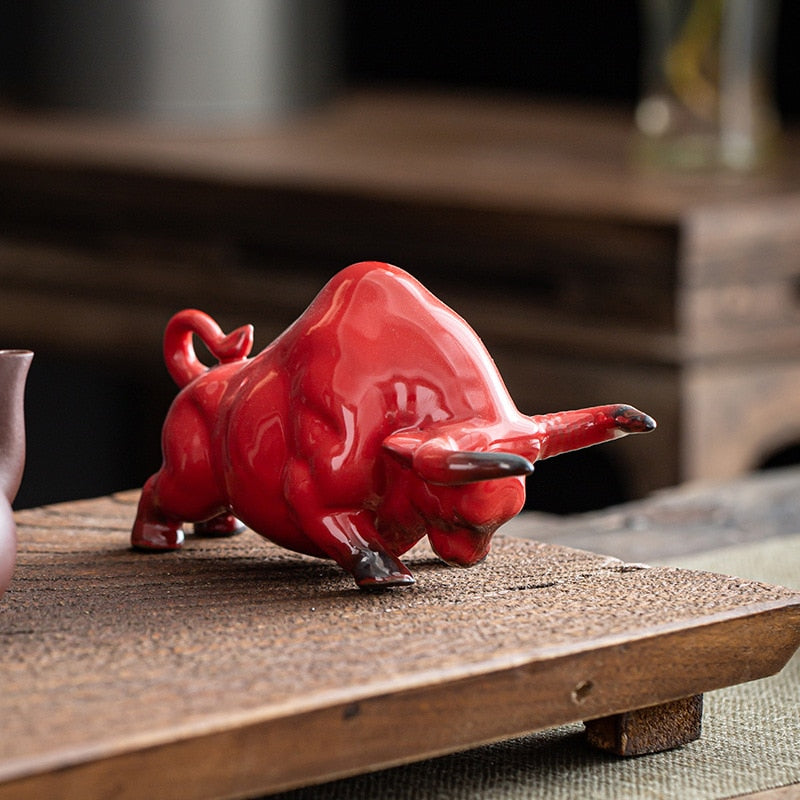 Ceramic Raging Bull