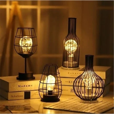 RetroEra - Retro Art Minimalist Hollow Lamps