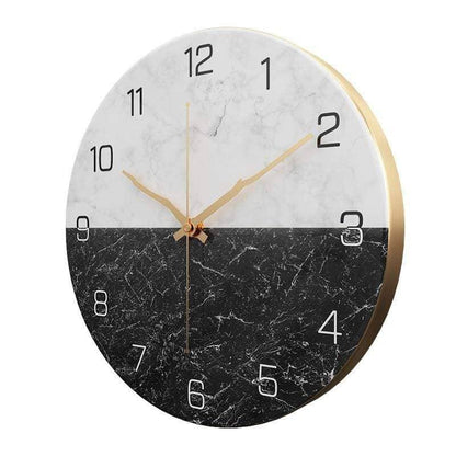 Creative Marble Wall Clock - A Touch of Elegance for Your Home