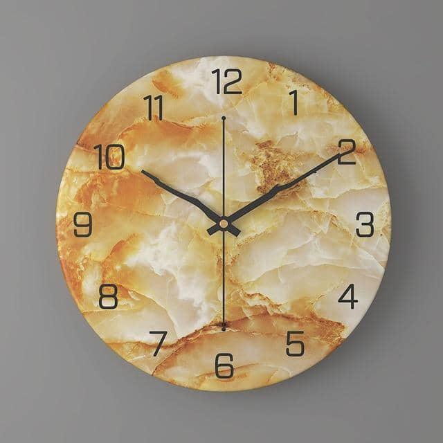 Creative Marble Wall Clock - A Touch of Elegance for Your Home