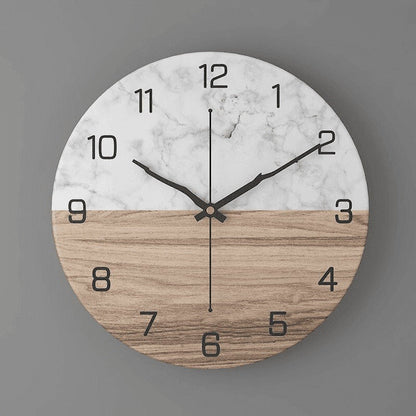 Creative Marble Wall Clock - A Touch of Elegance for Your Home