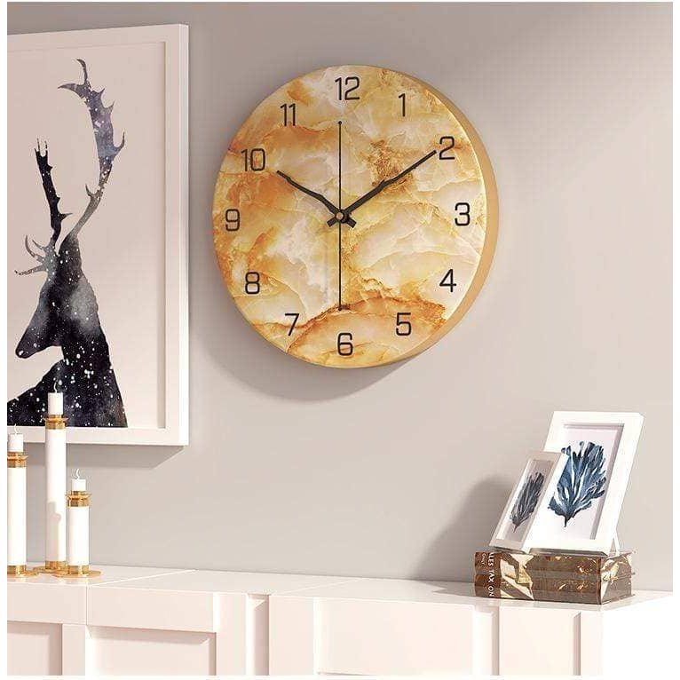 Creative Marble Wall Clock - A Touch of Elegance for Your Home