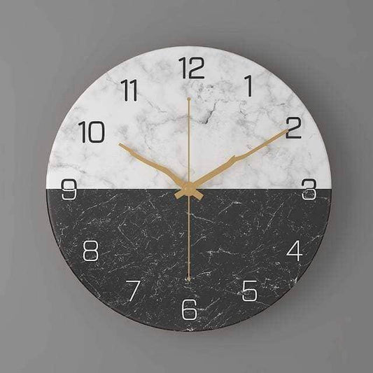 Creative Marble Wall Clock - A Touch of Elegance for Your Home