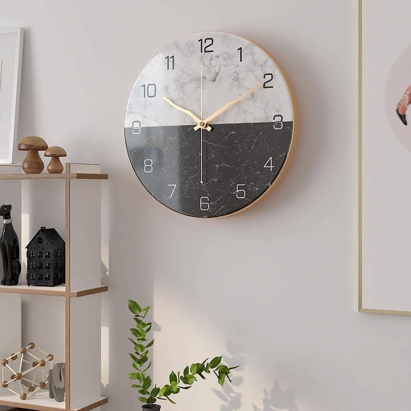 Creative Marble Wall Clock - A Touch of Elegance for Your Home