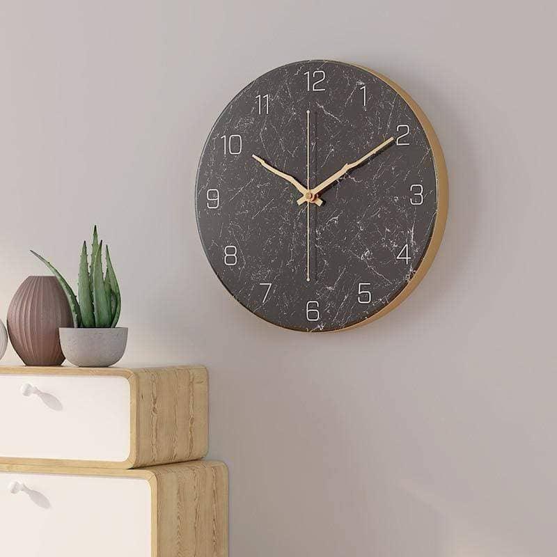 Creative Marble Wall Clock - A Touch of Elegance for Your Home