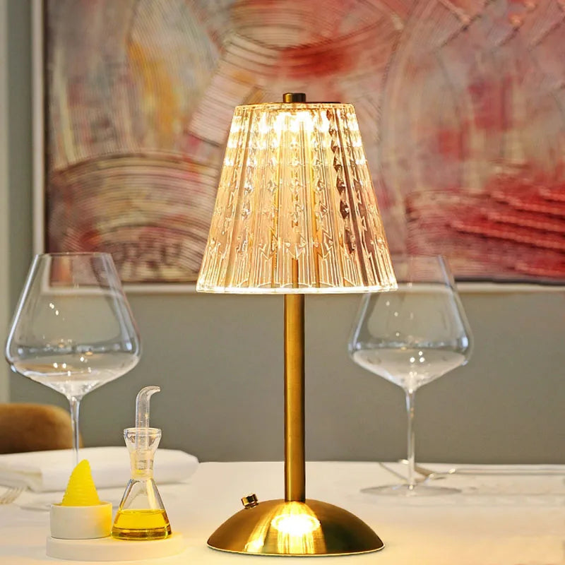 UniGlow - Dimmable Crystal Decor Table Lamp