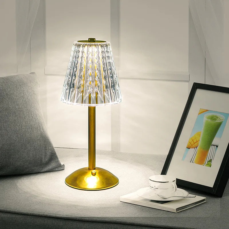 UniGlow - Dimmable Crystal Decor Table Lamp