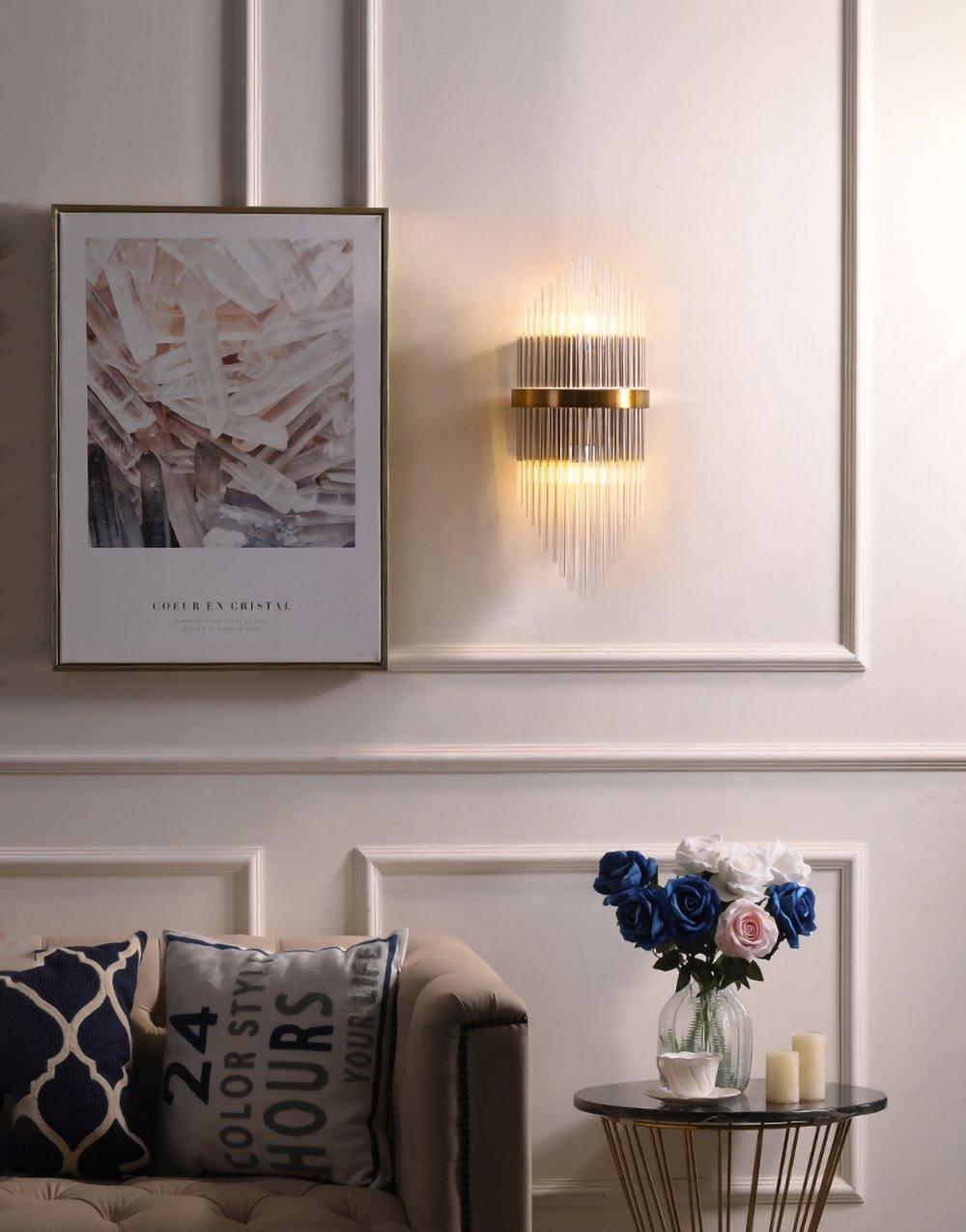 Miravique Gold Wall Lamp