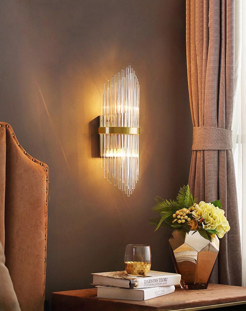 Miravique Gold Wall Lamp