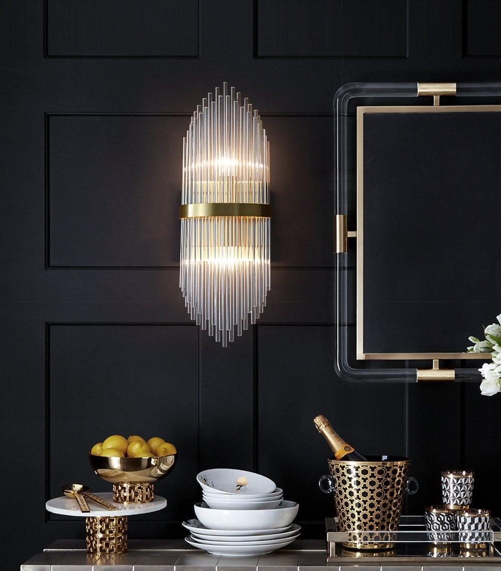 Miravique Gold Wall Lamp