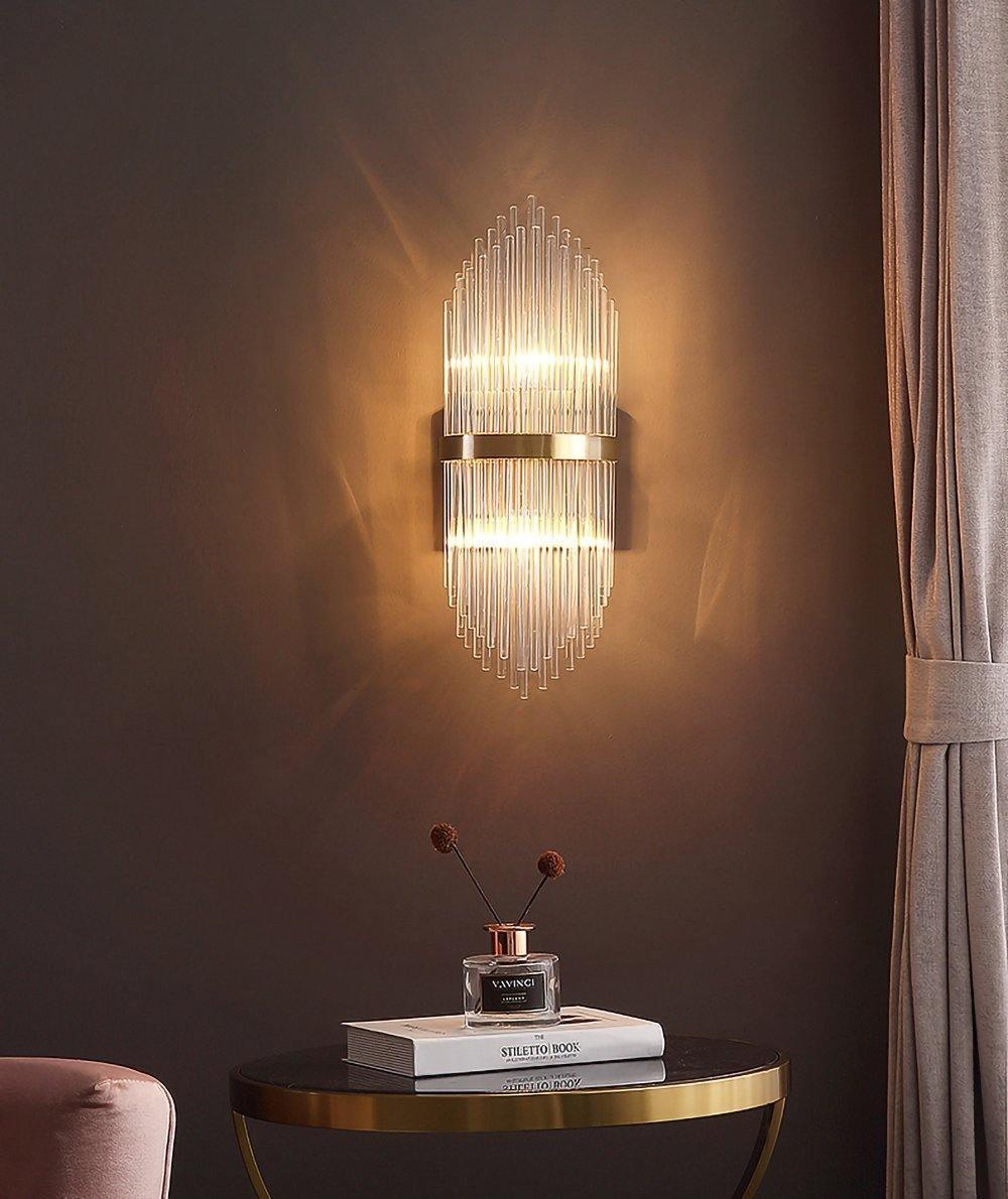 Miravique Gold Wall Lamp