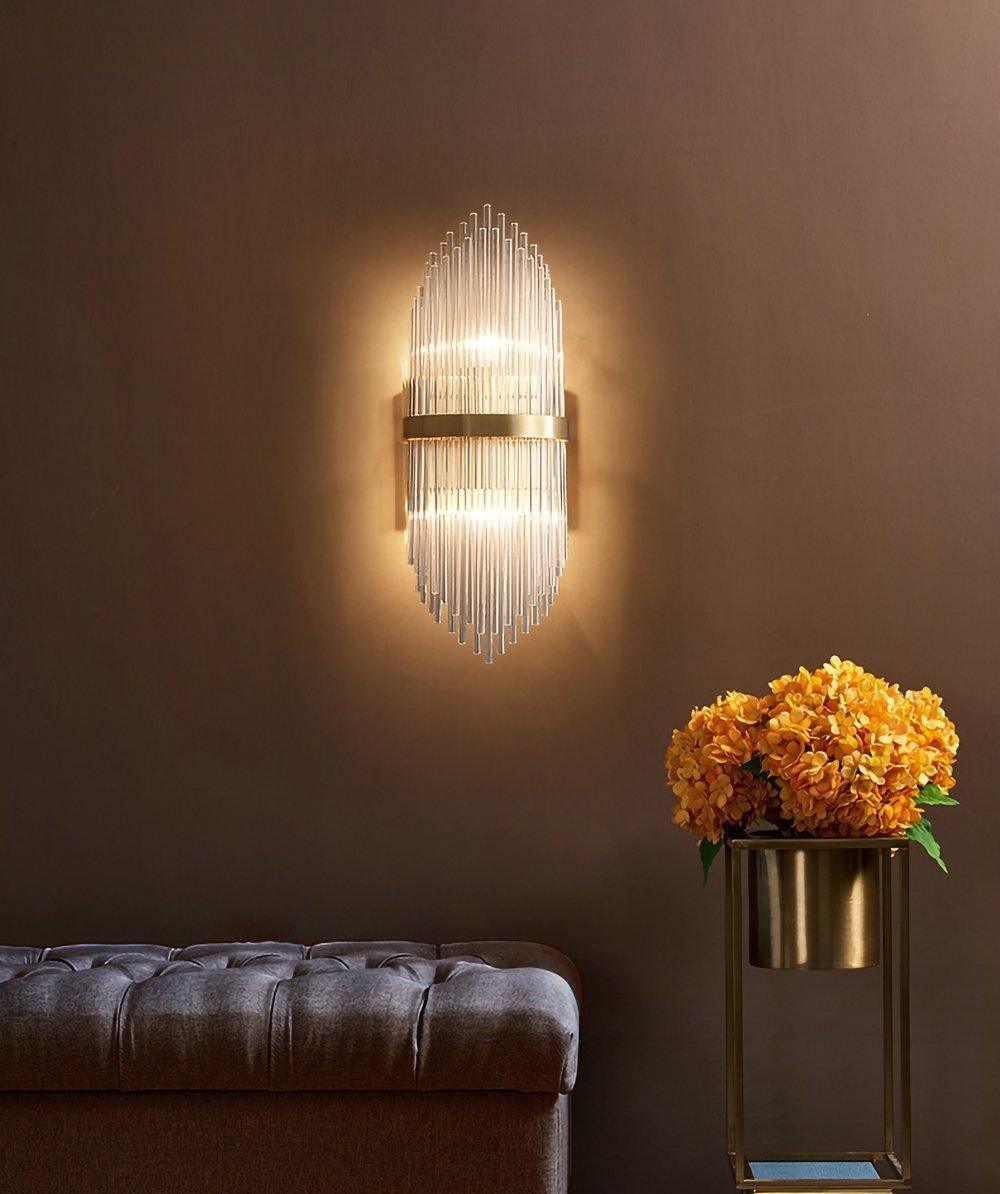 Miravique Gold Wall Lamp