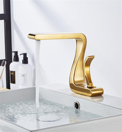 Miravique - Modern Curved Basin Faucet