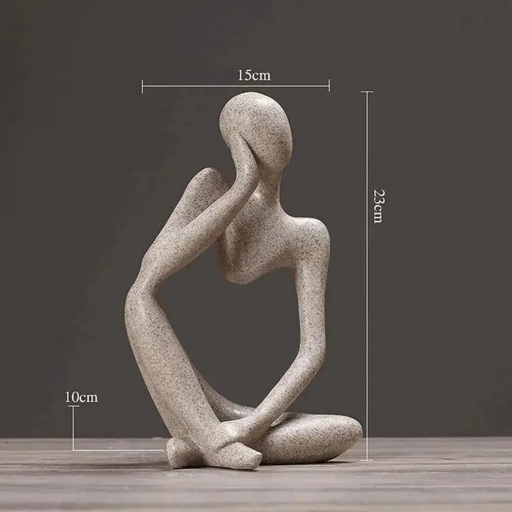 The Thinker - Abstract Sculpture