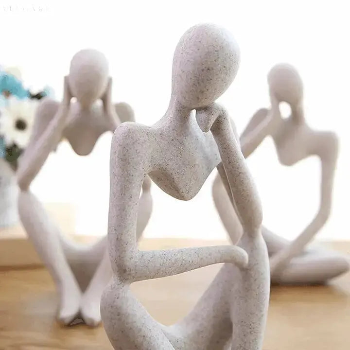 The Thinker - Abstract Sculpture