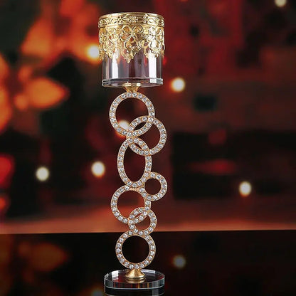 Diamond Ring Candle Holder