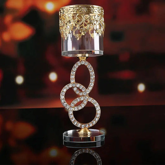 Diamond Ring Candle Holder