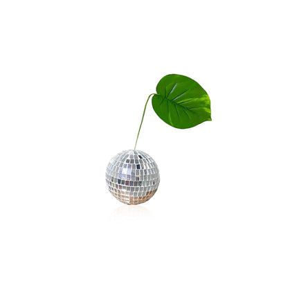 Disco Ball Sparkle Cherry Ornament