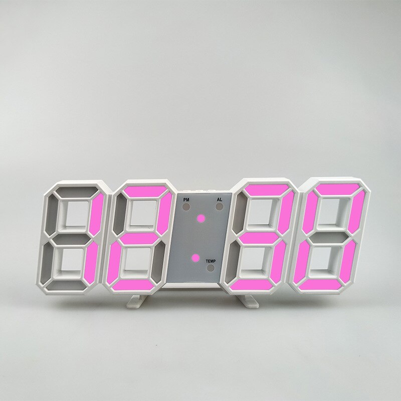 GloedMeester - LED Digital Wall Clock with Modern Features