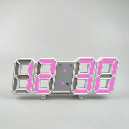 GloedMeester - LED Digital Wall Clock with Modern Features