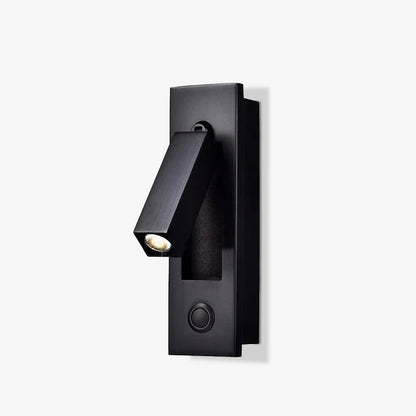 Embedded bedside table sconce