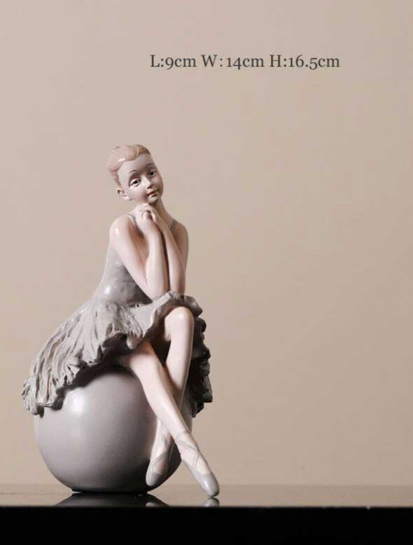 Enchanting Ballet Girl Statue