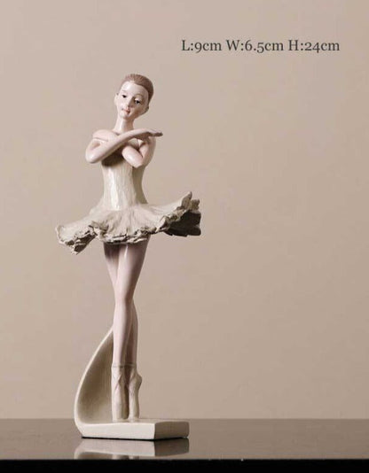 Enchanting Ballet Girl Statue