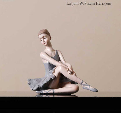 Enchanting Ballet Girl Statue