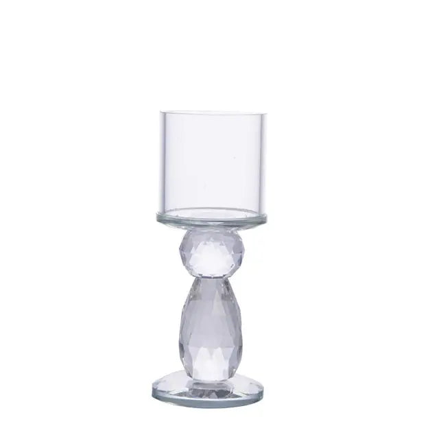 European Crystal Candleholder