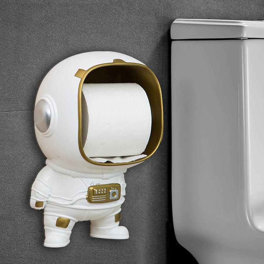 Astronaut Storage Box & Toilet Roll Holder