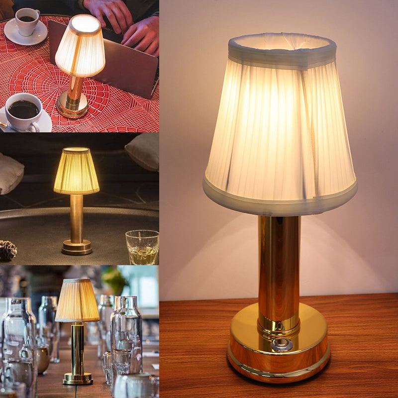 LED Rechargeable Cordless Metal Table Lamp