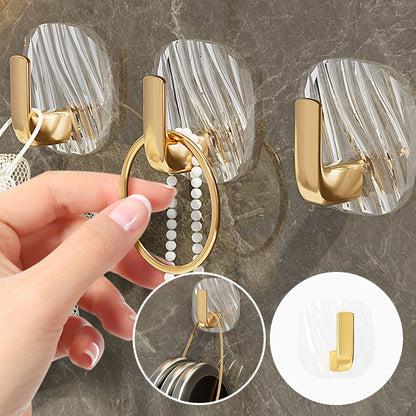 Exquisite Acrylic Punch-Free Hook Transparent Adhesive Wall Hook