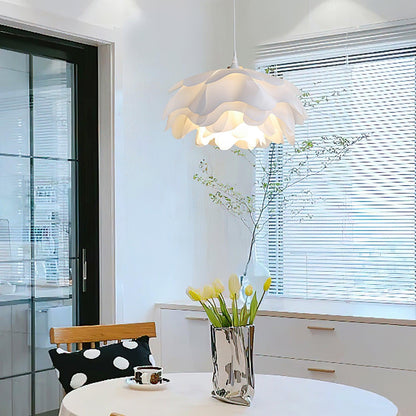 Flower Shaped White Pendant Lamp