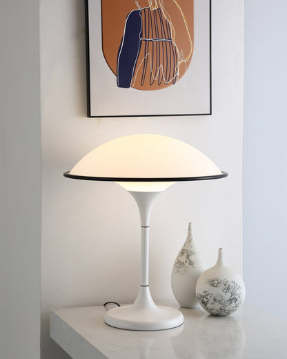 LumiFont - Elegant table lamp with a unique design