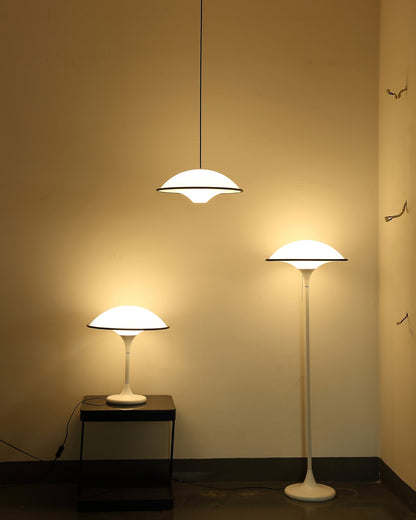 LumiFont - Elegant table lamp with a unique design