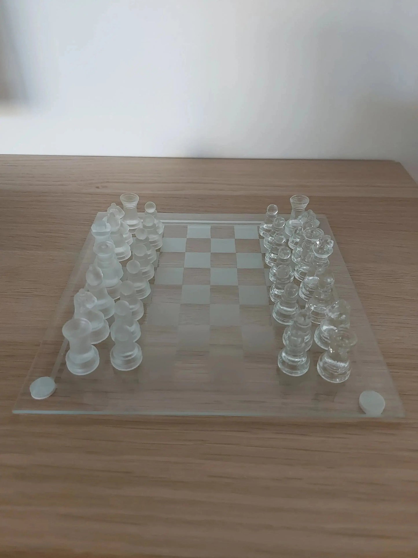 Glass Chess Set