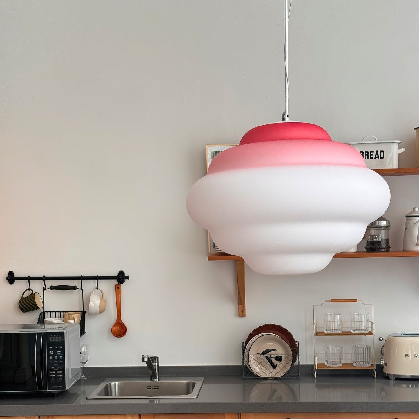 Nuage – Pendant lamp with gradient