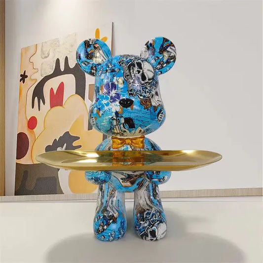 StreetPaws - Graffiti Bear Statue