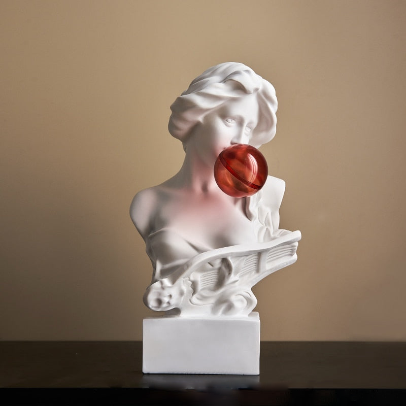 Bubble Pop Greek Sculpture Figurine