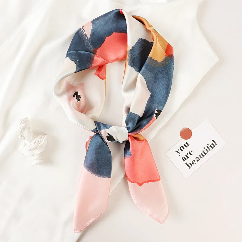 Sophia Silk Charm Plaid Scarf