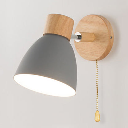 Rotating Collin Wall Lamp with Pull Chain Switch