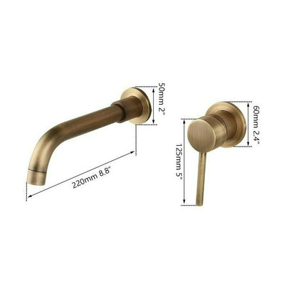 Miravique Wall Mounted Faucet