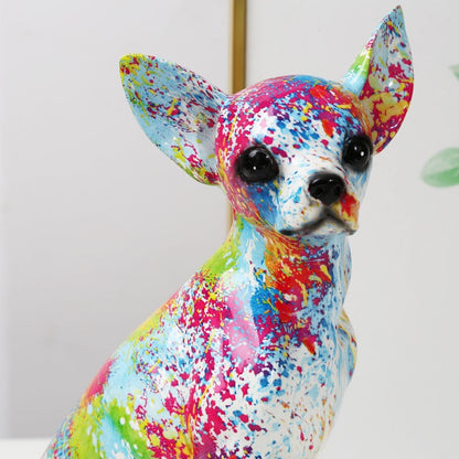 Painted Chihuahua Ornaments