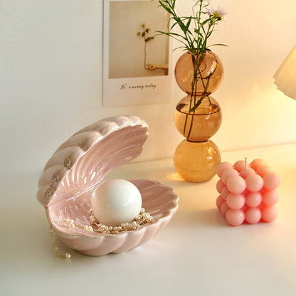 Ceramic Shell Table Lamp