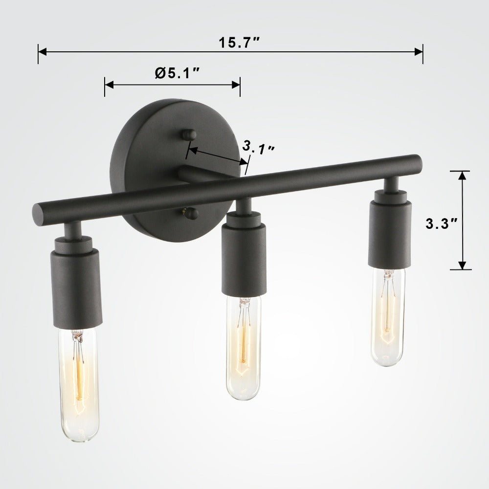 Miravique Three-Bulb Vanity Light