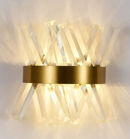 Miravique Crystal Wall Sconce