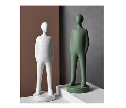 Modern Ceramic Figurines Home Decor Sculptures