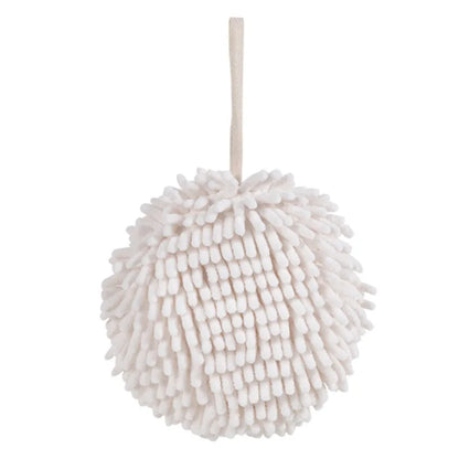 Chenille Hand Towels Hand Towel Ball with Hanging Loops-Microfiber Towels