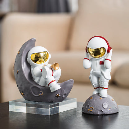 Astronaut Band Figurine